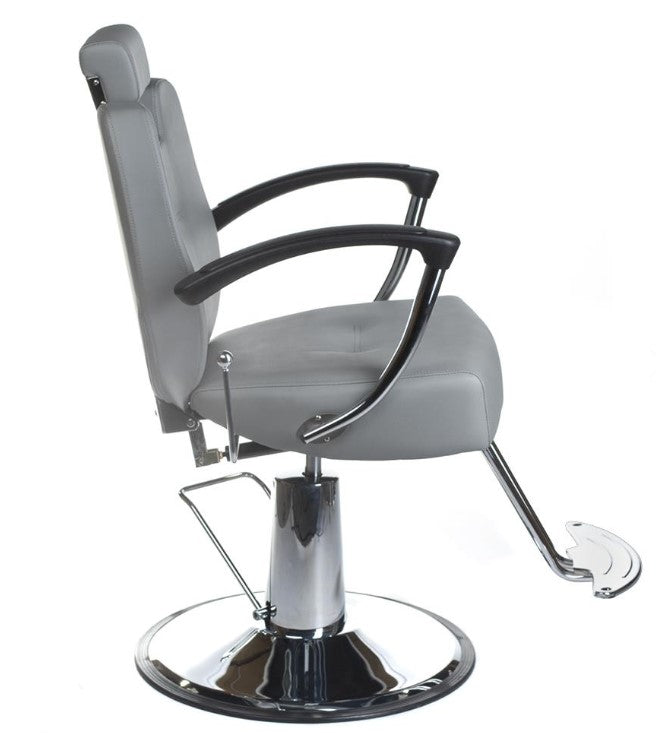 Fotel barberski HEKTOR BH-3208 Szary