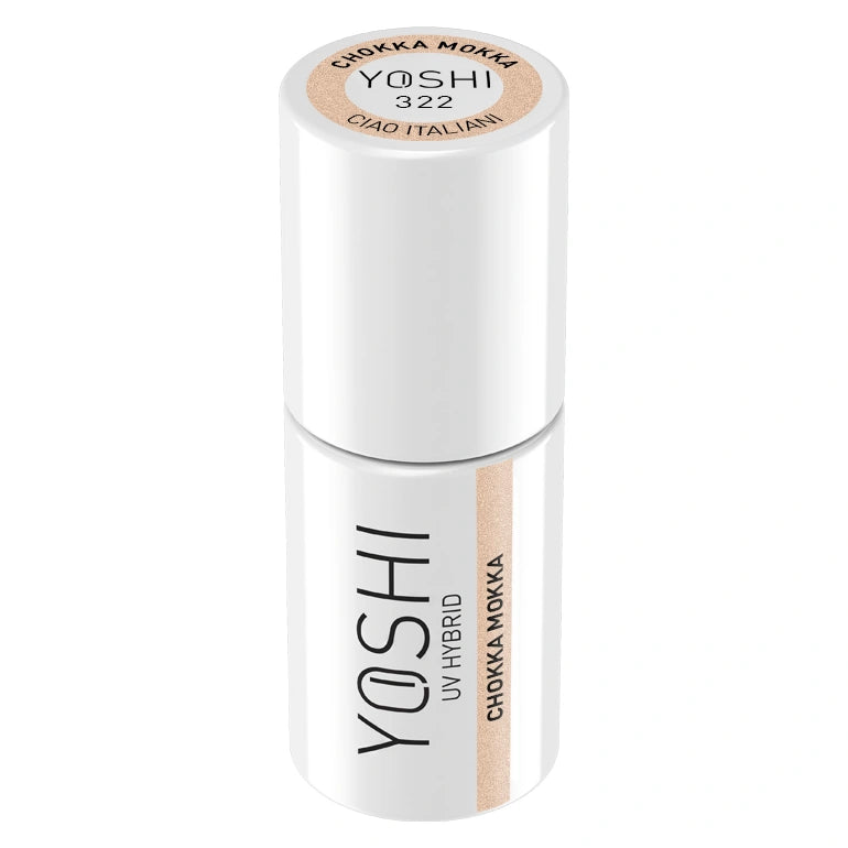 Yoshi - Lakier Hybrydowy 322 Chokka Mokka 6 ml