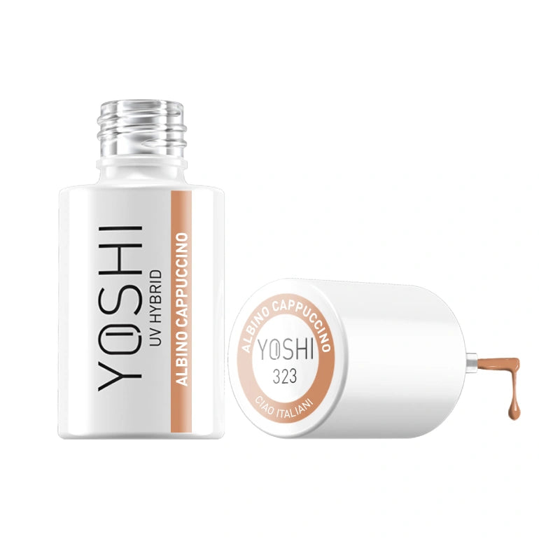 Yoshi - Lakier Hybrydowy 323 Albino Cappuccino 6 ml