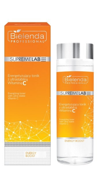 Bielenda Supremelab Energy Boost Energetyzujący Tonik ze Stabilną Witaminą C 200ml