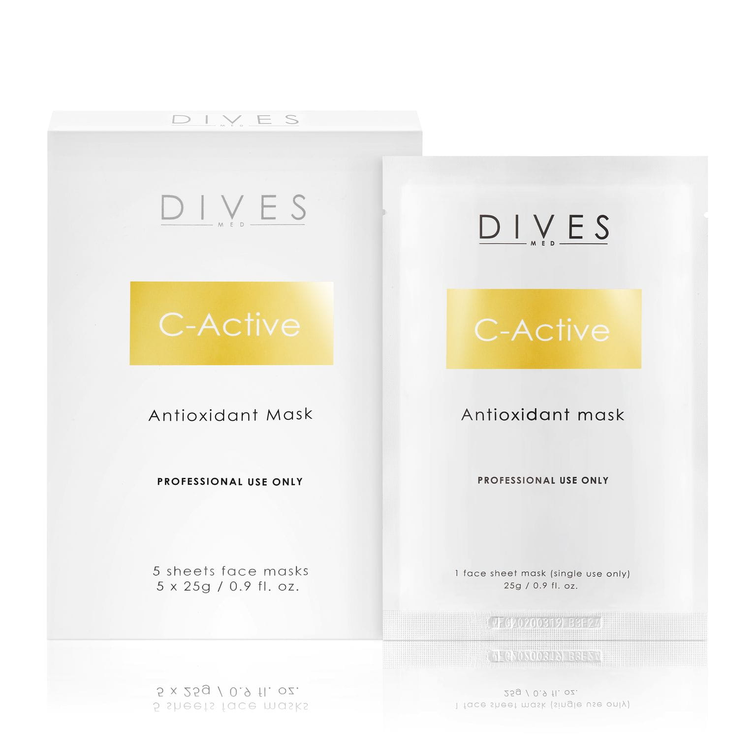 Dives C-Active Mask Antyoksydacyjna Maska Z Witaminą C