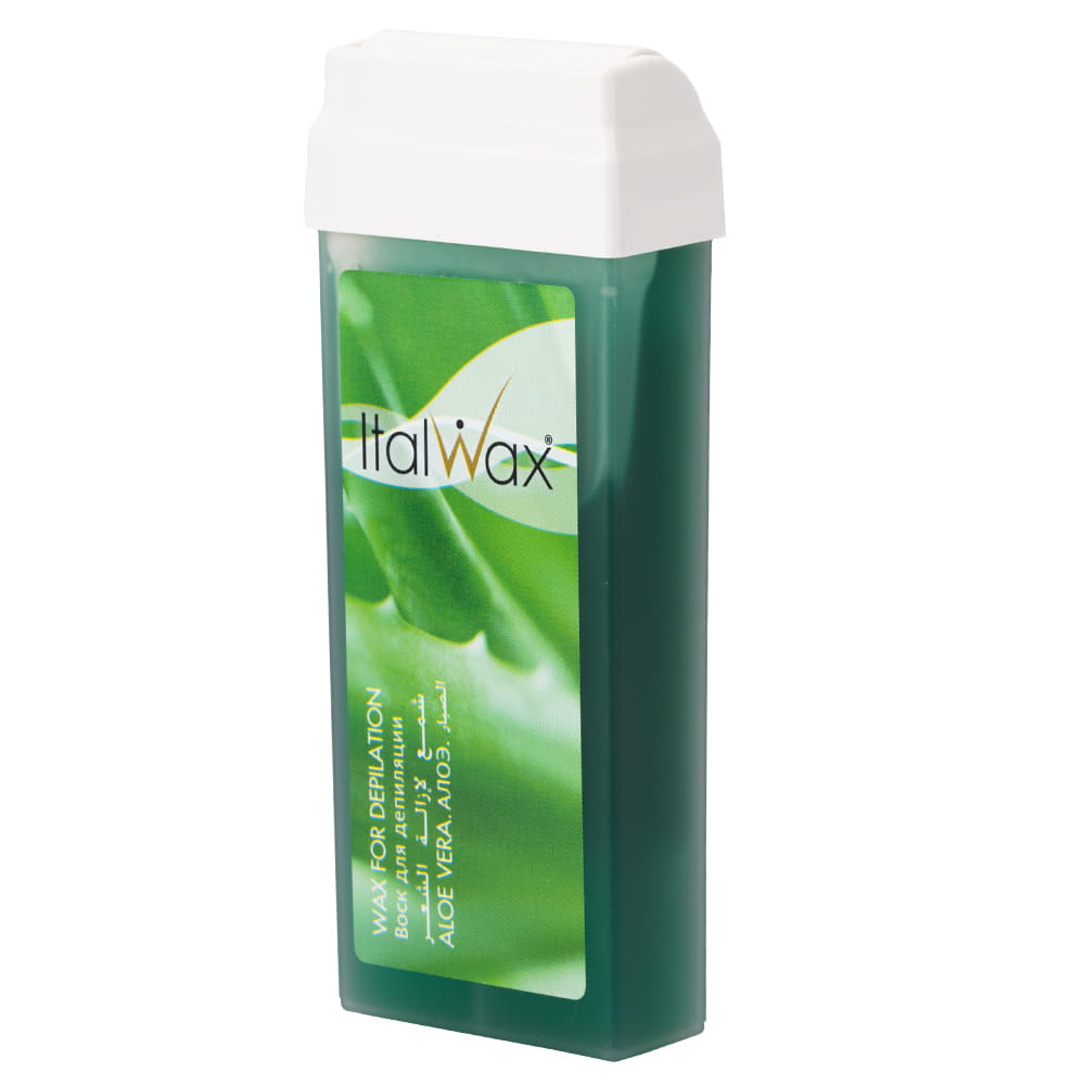 Wosk Do Depilacji W Rolce Italwax Aloesowy 100 Ml