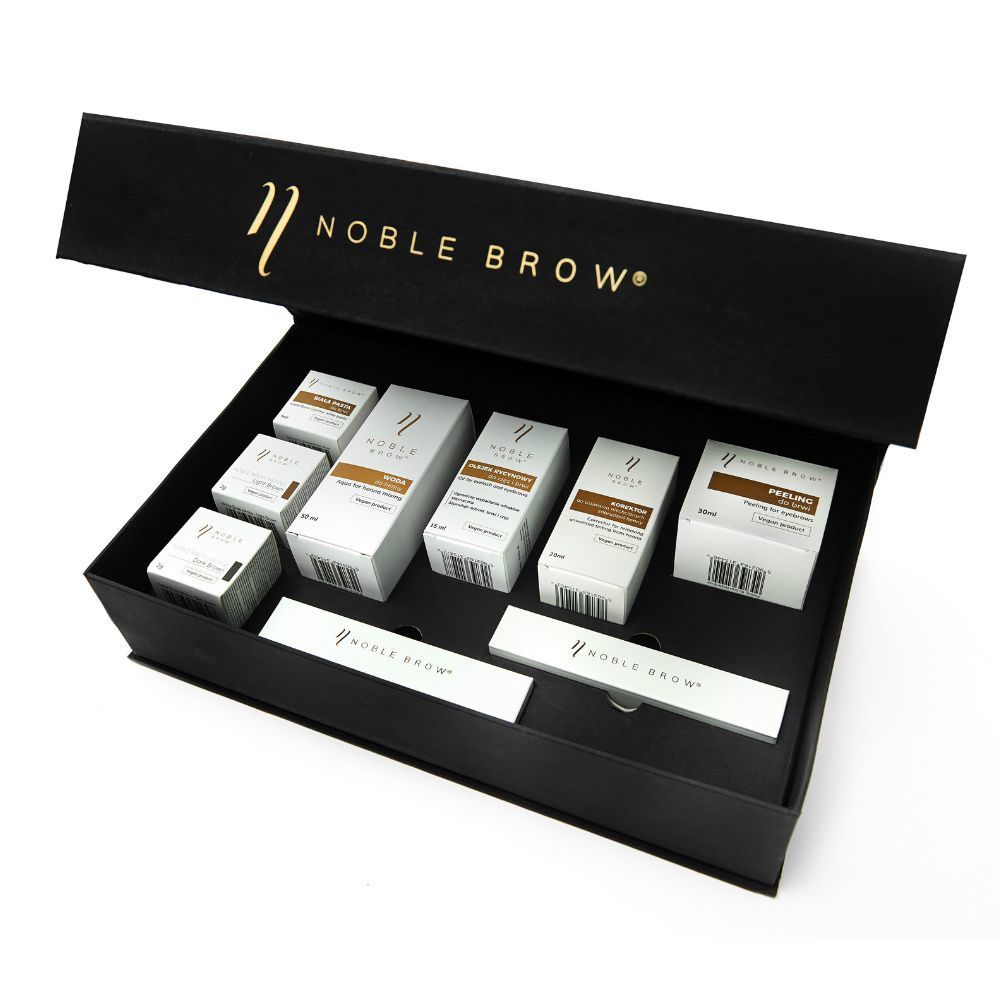Noble Brow Zestaw Do Henny Pudrowej #3