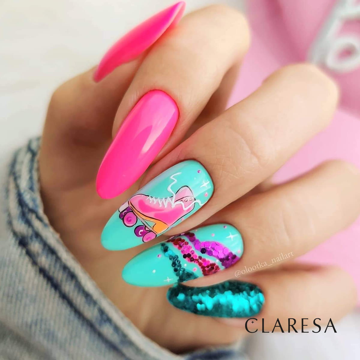 Claresa - Lakier hybrydowy NEON 2 -5g