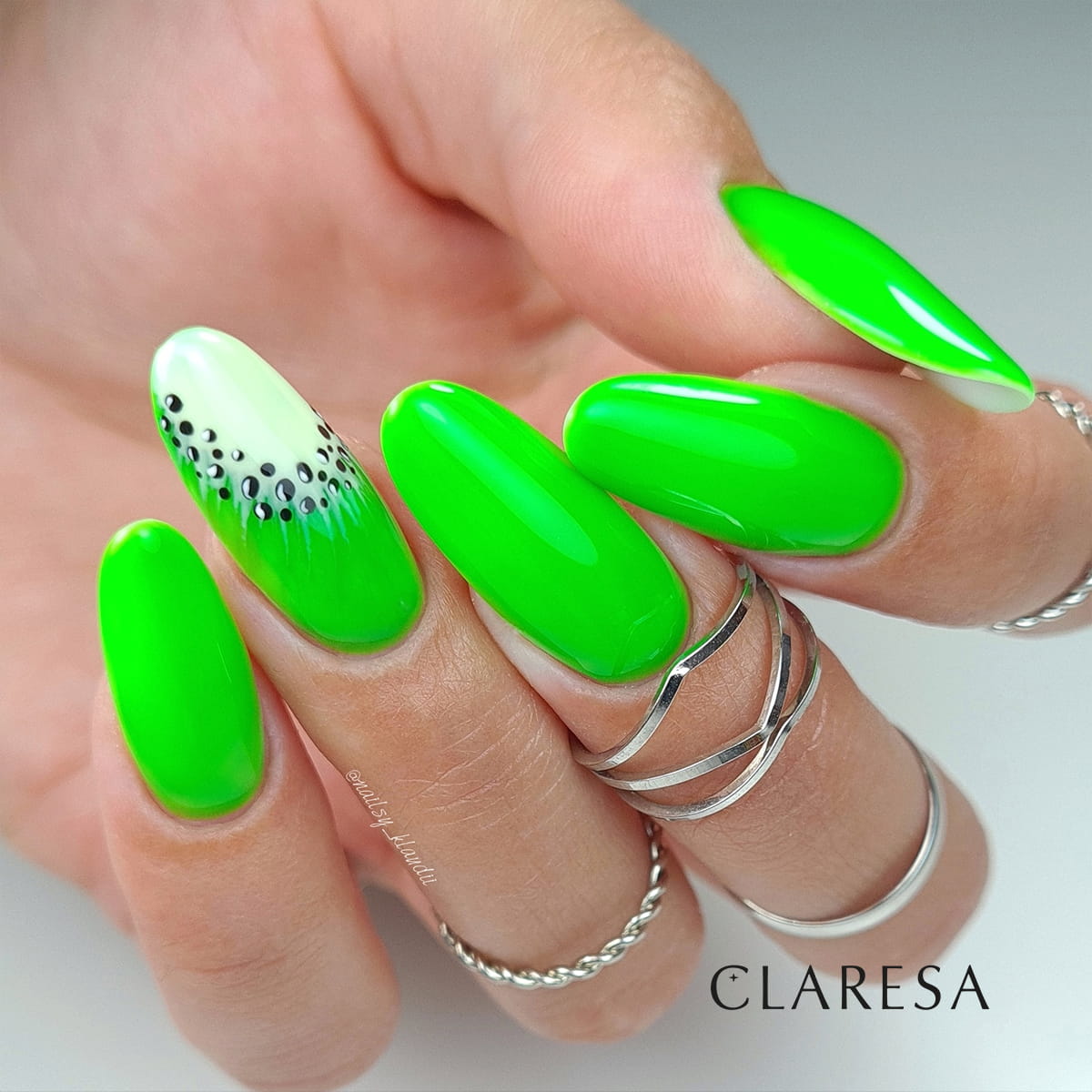 Claresa - Lakier hybrydowy NEON 4 -5g