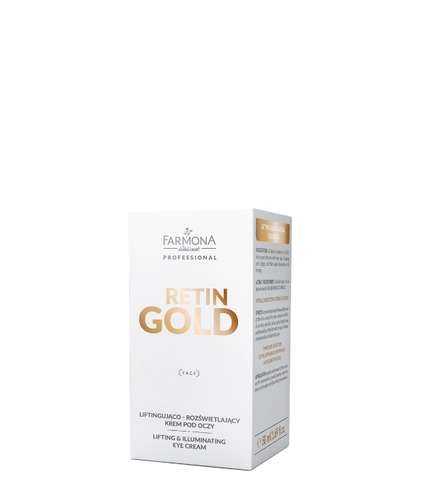 Farmona Farmona Retin Gold liftend - aufhellend Augencreme 50ml — Inhaltsstoffe i ocena