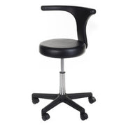 Taboret kosmetyczny + podłokietnik NG-CH049 czarny