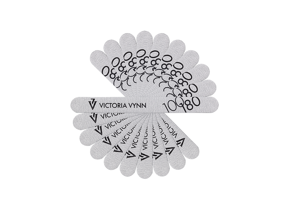 Victoria Vynn Pilnik 100/180 Prosty, Biały 10 szt