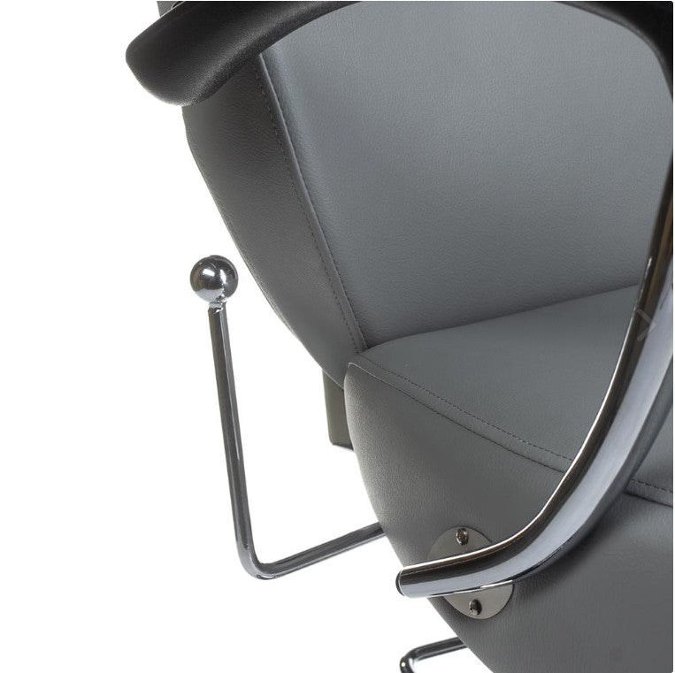 Fotel barberski HEKTOR BH-3208 Szary