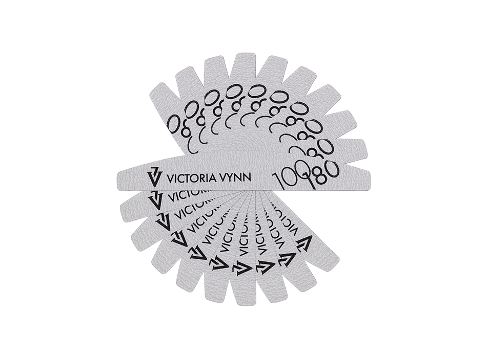 Victoria Vynn Pilnik 100/180 Półksiężyc, Biały 10 szt