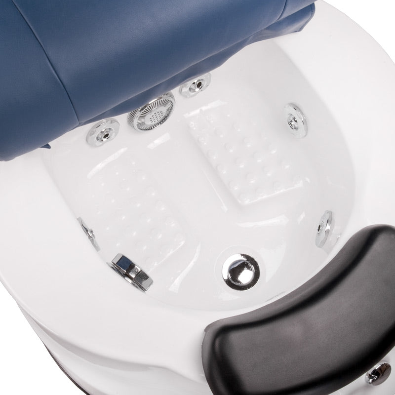 Fotel Pedicure Spa Br-3820d Niebieski