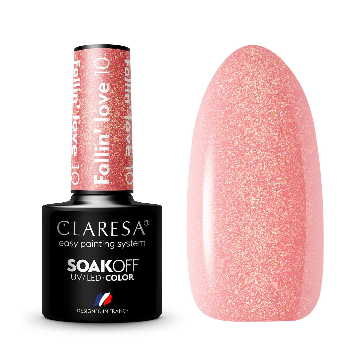 Claresa - lakier hybrydowy FALLIN' LOVE 10 -5g