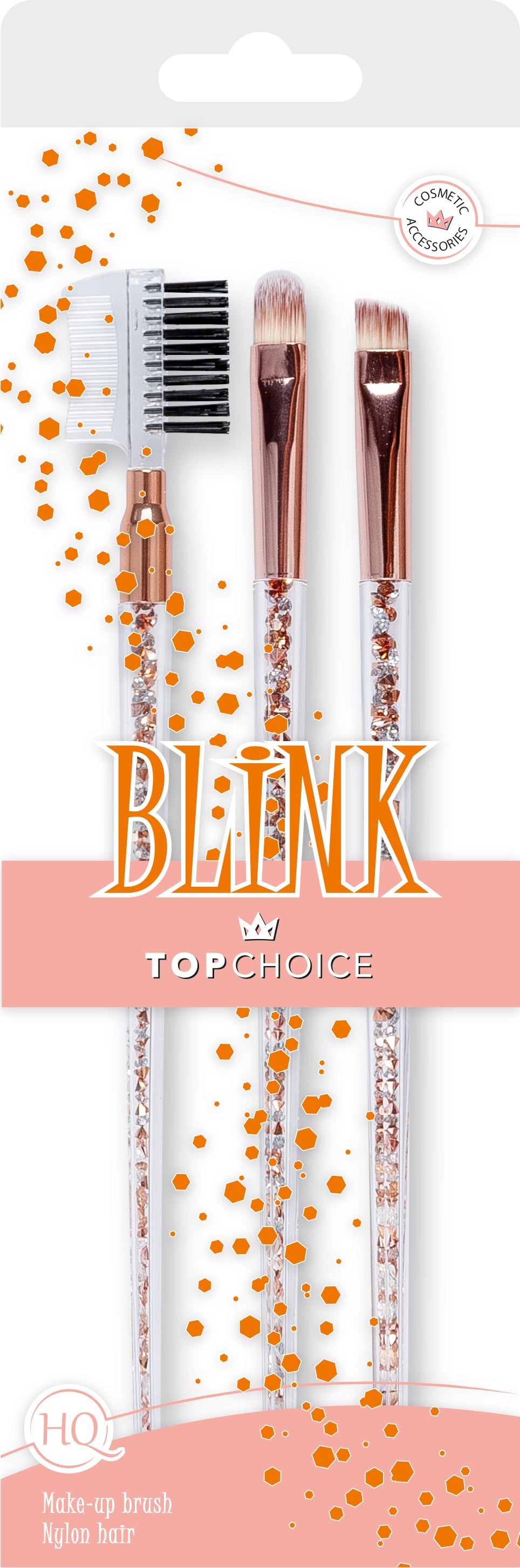 Top Choice - Komplet Pędzli do Makijażu Blink