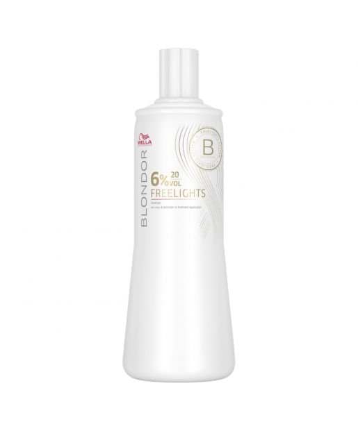 Wella Blondor Freelights Emulsja Do Mieszania Z Proszkiem 6% 1000 ml