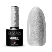 Claresa - Lakier hybrydowy FULL GLITTER 1 -5g