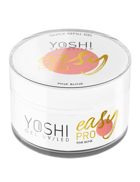 Yoshi - Żel UV/LED Easy Pro Pink Blink 15ml