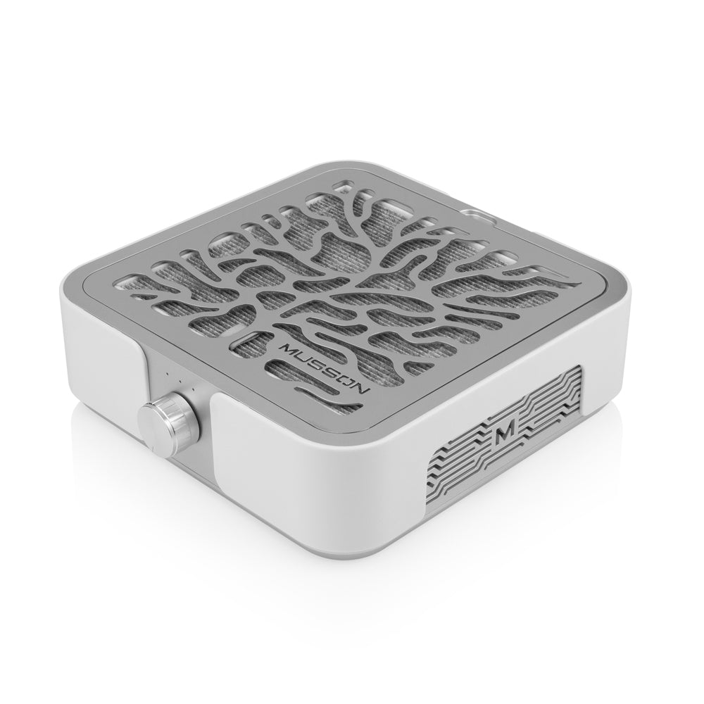 Pochłaniacz Musson X3 Silver Z Filtrem Węglowym Hepa 72W Do Manicure I Pedicure