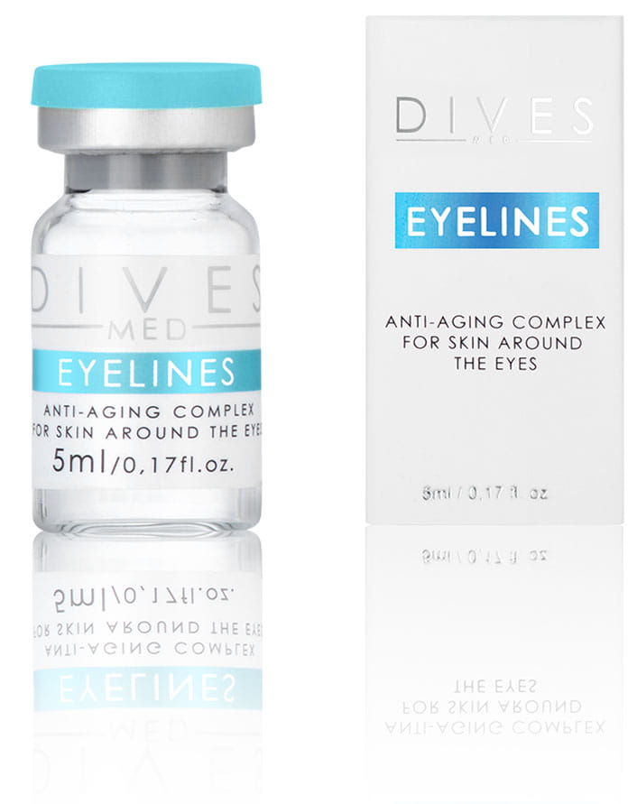 Dives Eyelines Preparat O Działaniu Pojędrniającym I Restrukturyzującym Do Wrażliwej Skóry Oczu 5ml