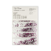 Ozdoba do paznokci cyrkonie Swarovski Fuchsia Mix 1440szt
