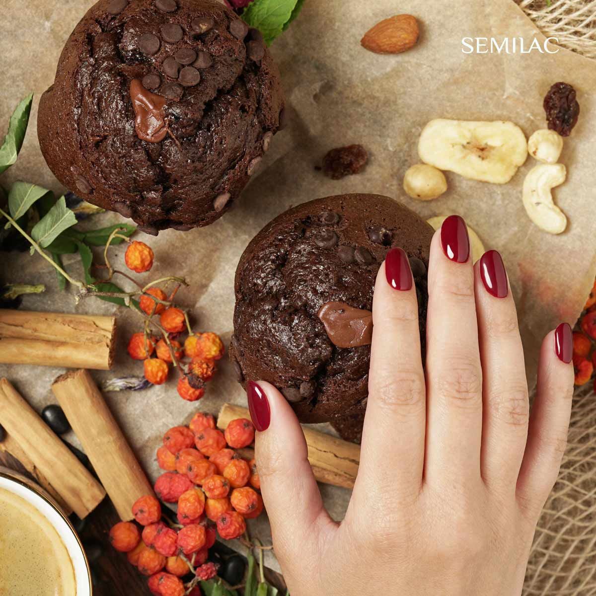 Semilac Black Beans Muffin 404 7ml