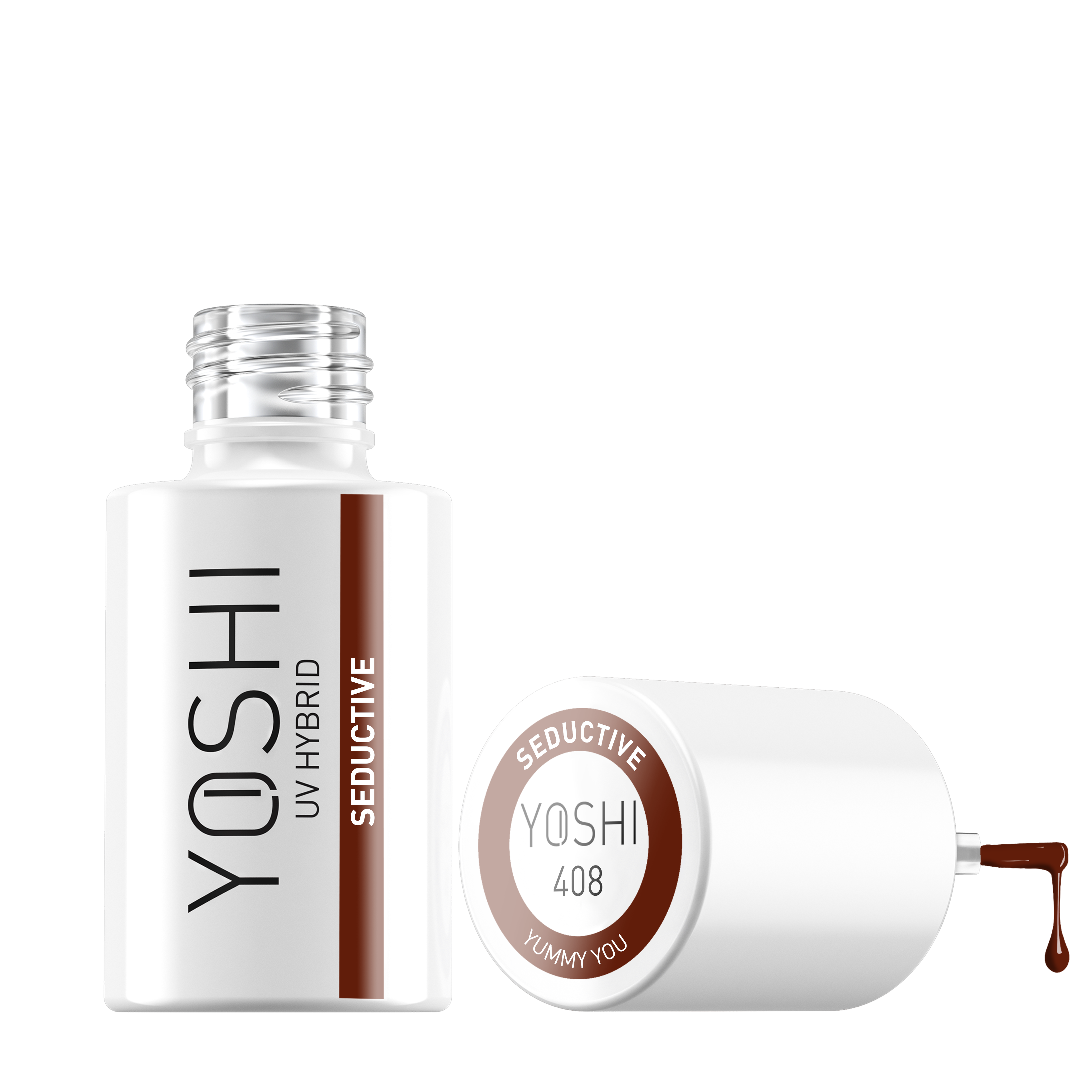 Yoshi - Lakier Hybrydowy 408 Seductive 6ml