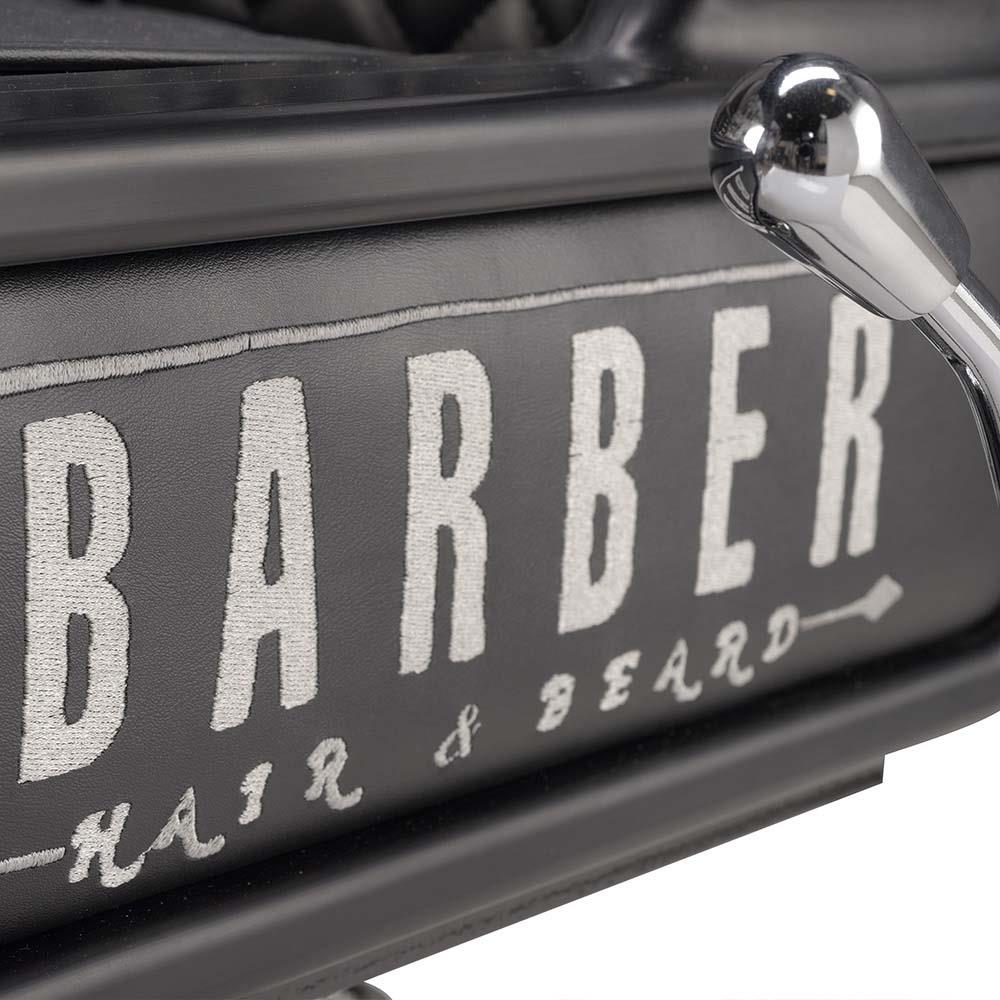 ALEX PU Fotel barberski