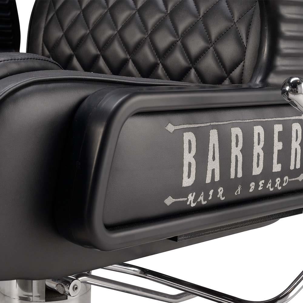 ALEX PU Fotel barberski