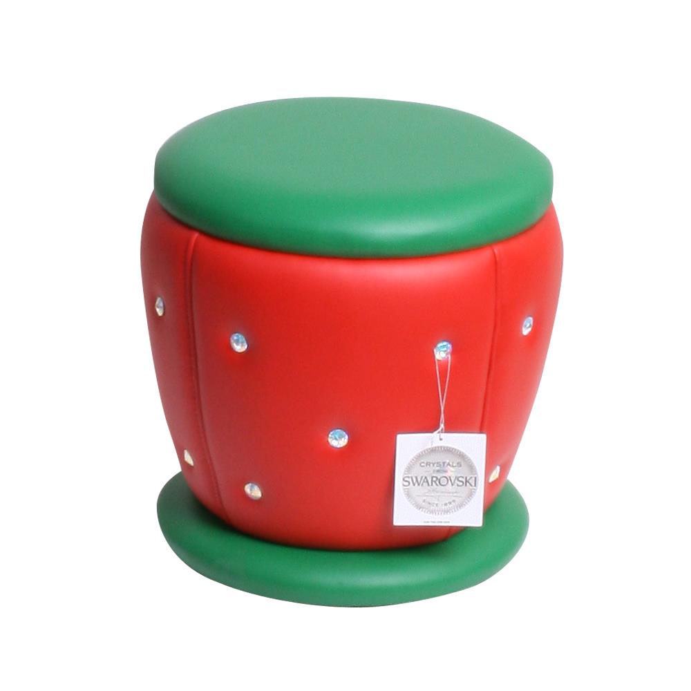 TRUSKAWKA Designerski Puf do siedzenia