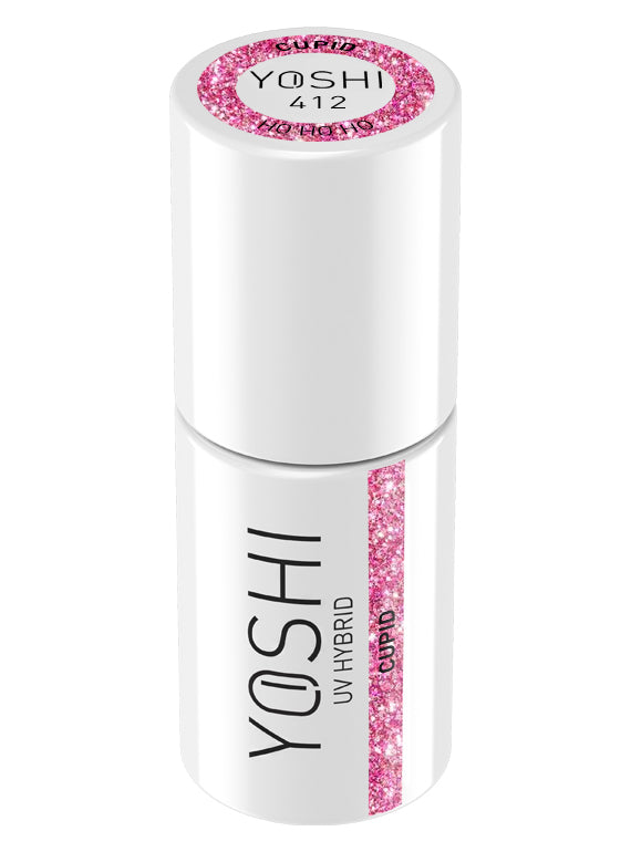 Yoshi - Lakier Hybrydowy 412 Cupid 6ml