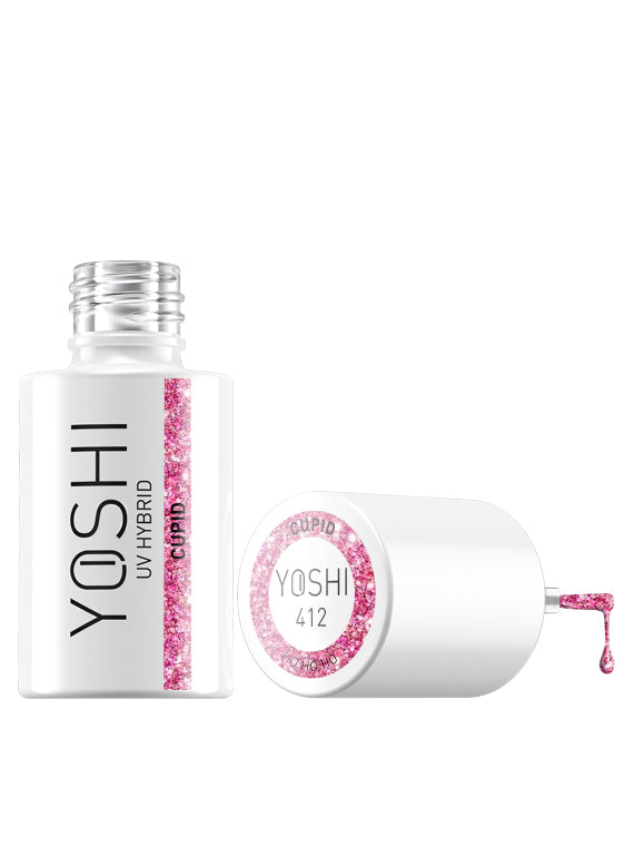 Yoshi - Lakier Hybrydowy 412 Cupid 6ml