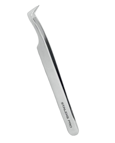 Profesjonalna pęseta do rzęs EXPERT 41 TYPE 6 (zagięta,75')