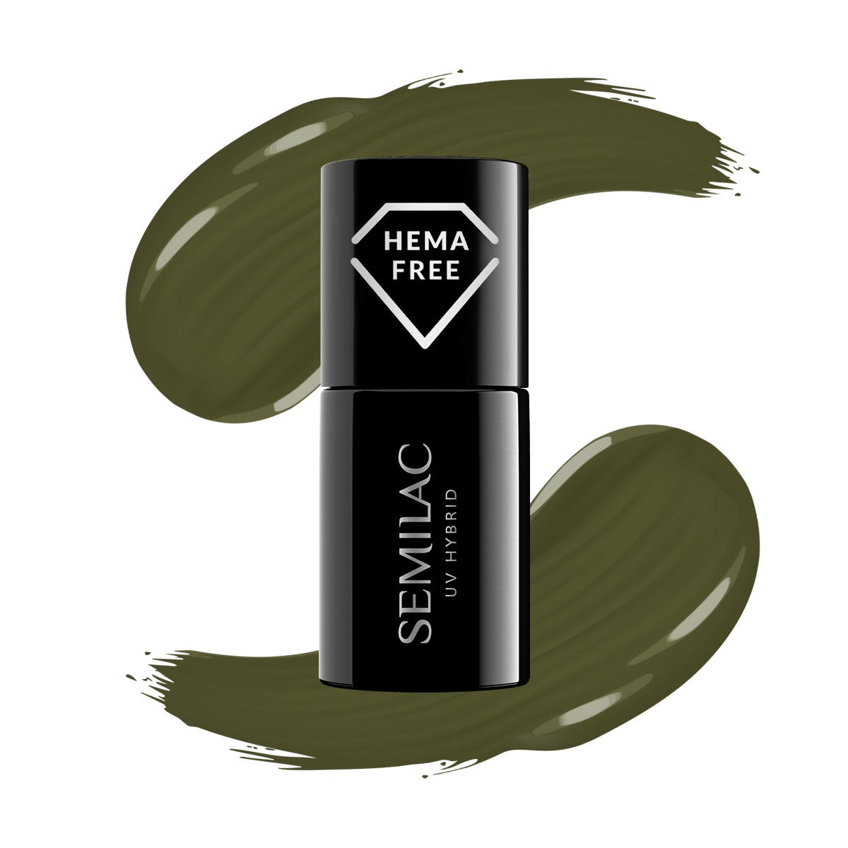 Semilac Lakier Hybrydowy 421 Baobab Green 7 ml