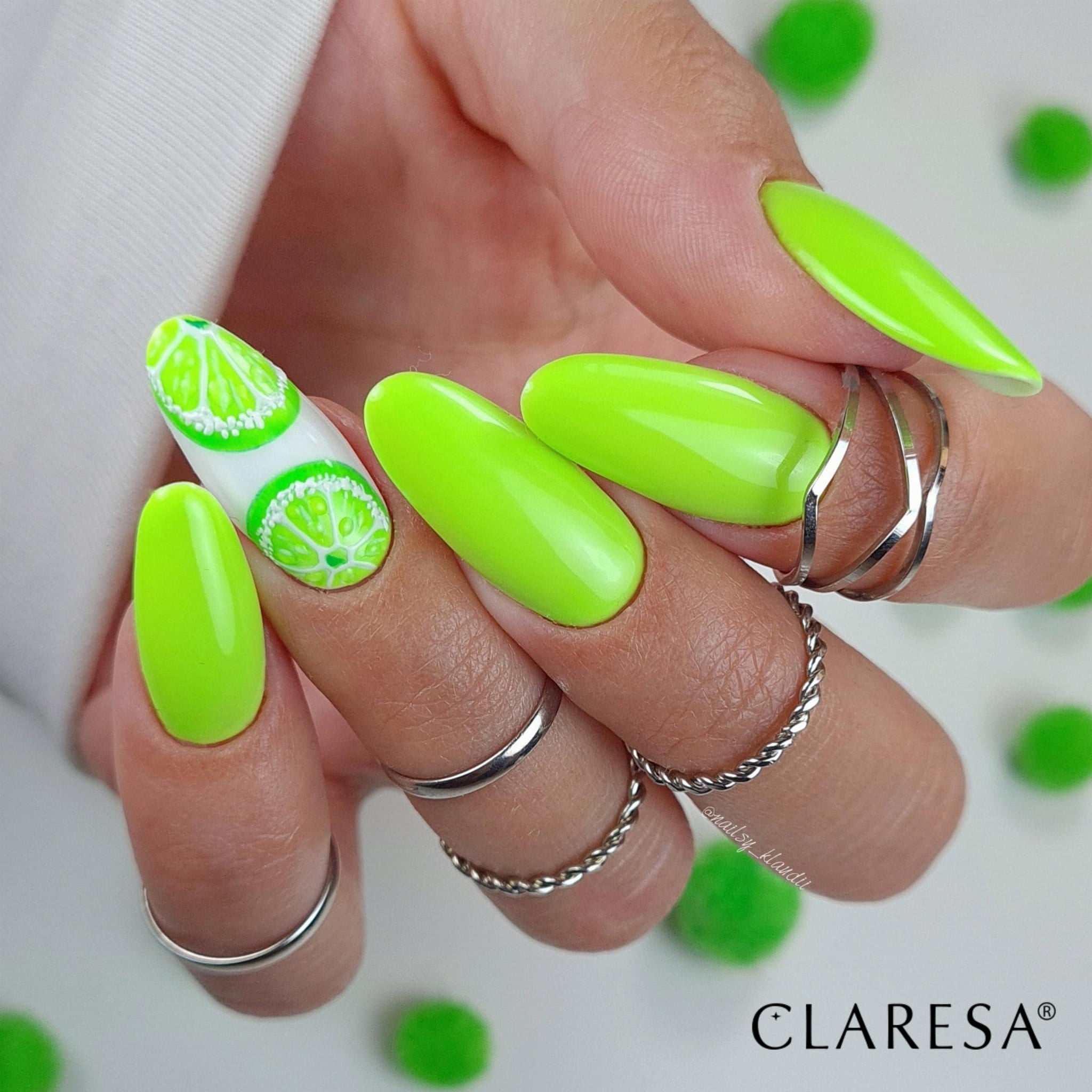 Claresa - lakier hybrydowy FLUO 2 -5g