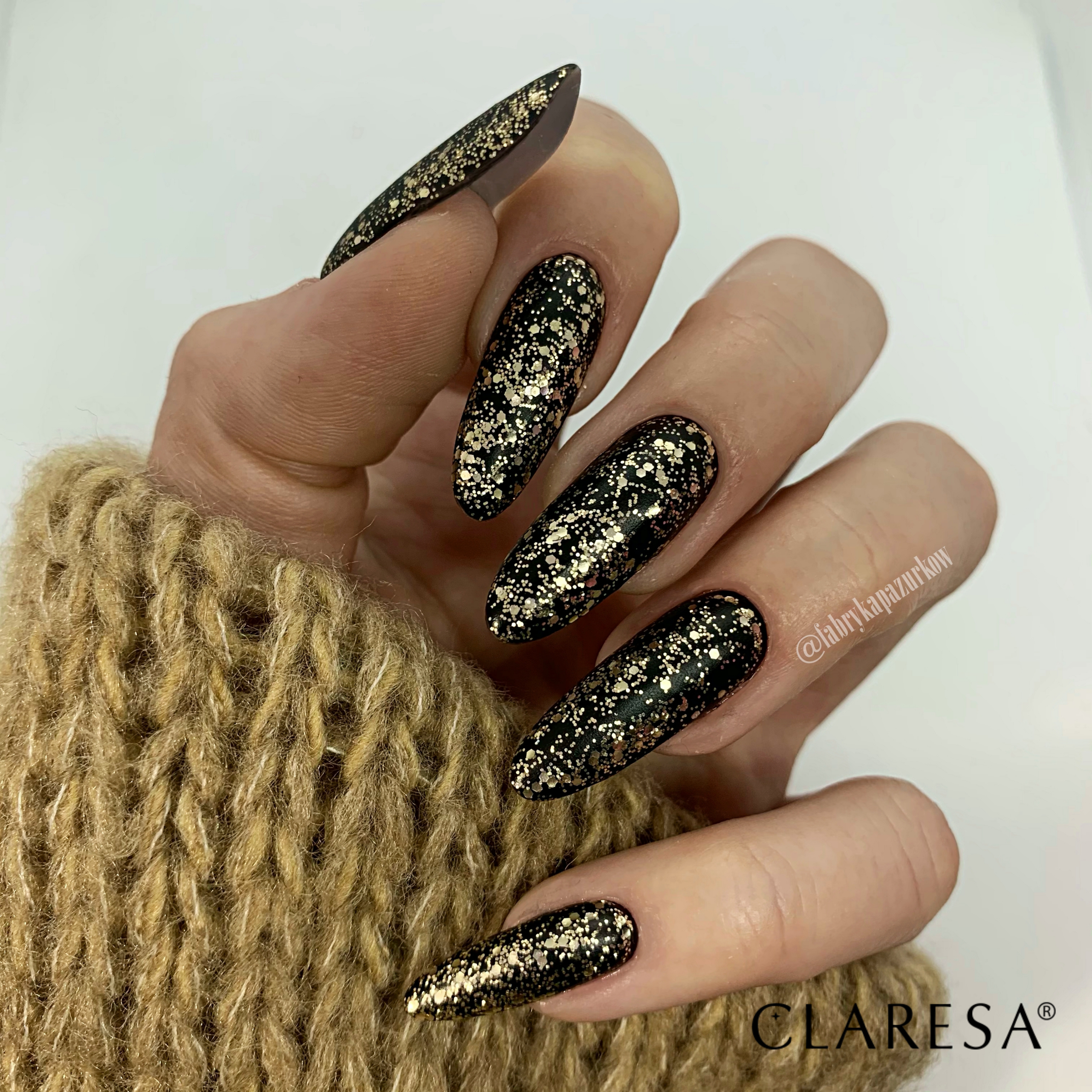 Claresa - Lakier hybrydowy BLACK 900 -5g