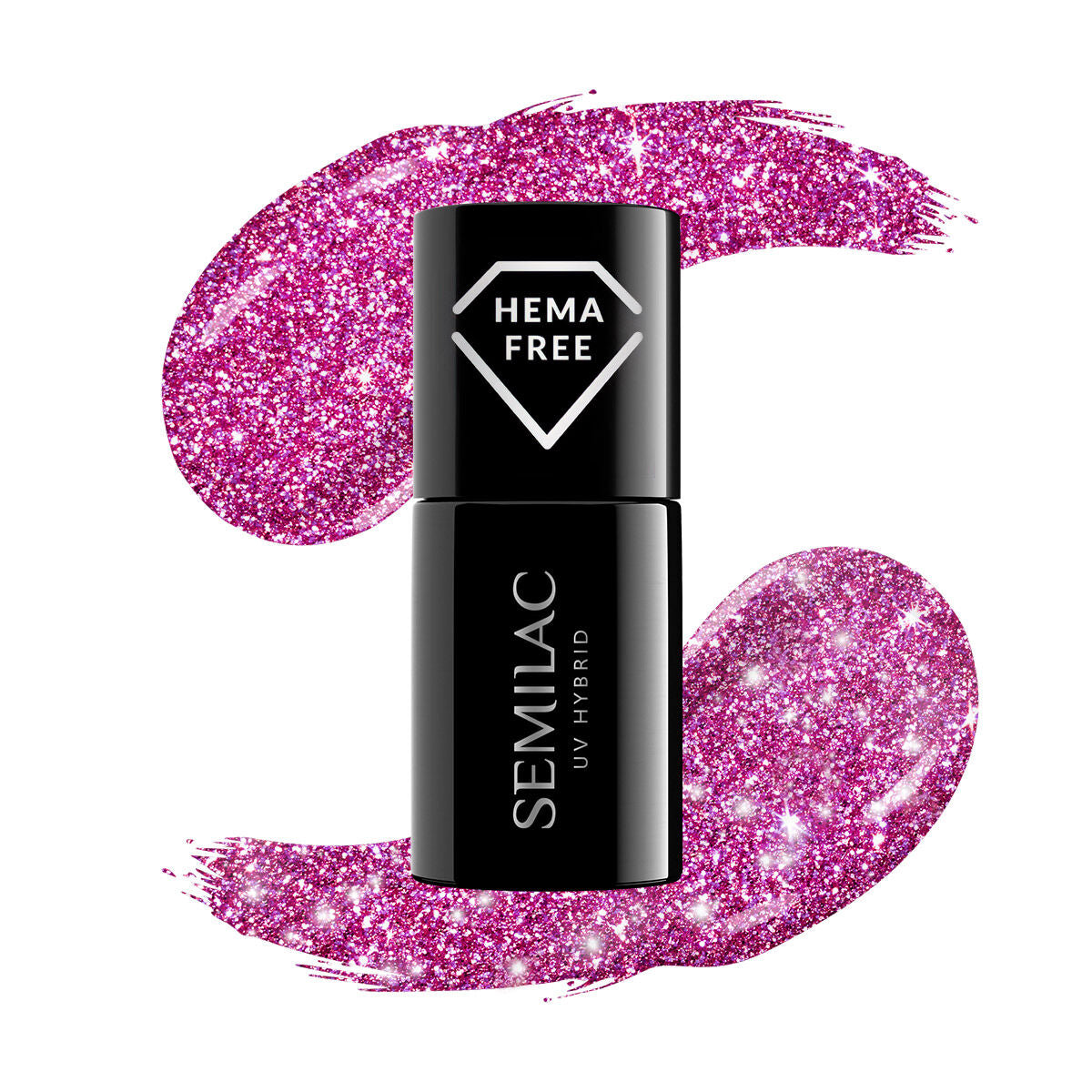 Semilac Lakier Hybrydowy 462 Pink Bubbles 7ml