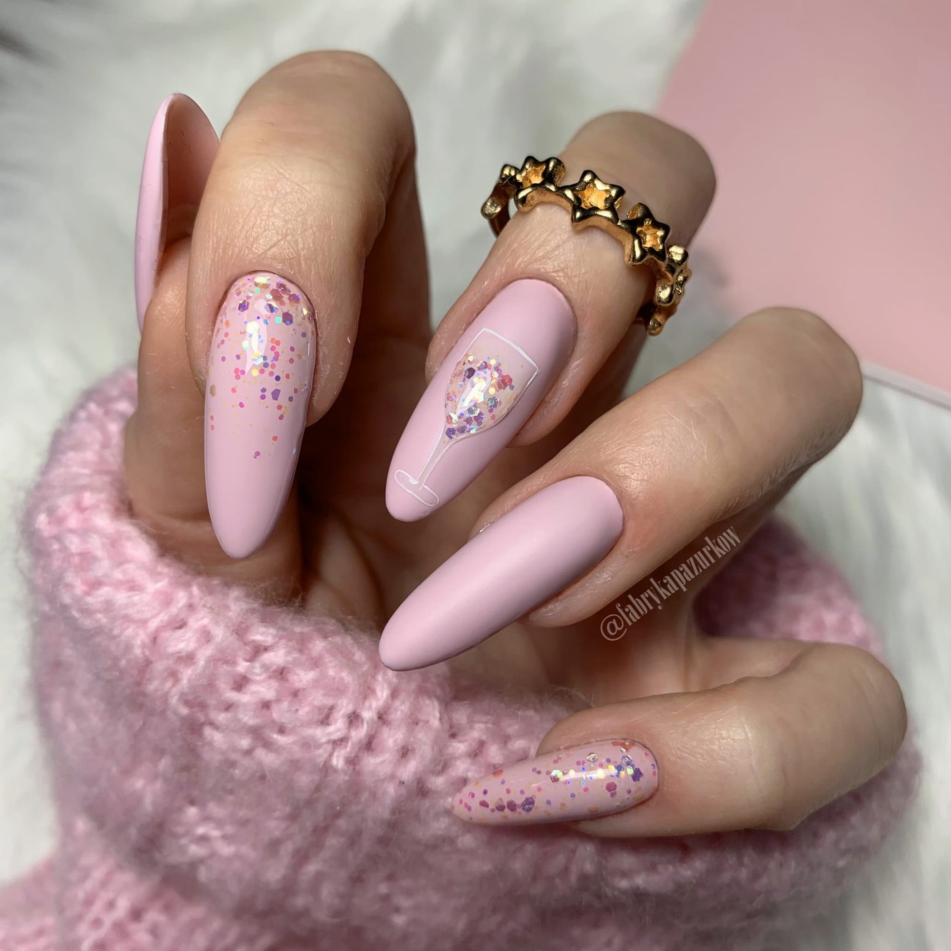 Claresa - Lakier hybrydowy GLITTER 2 -5g