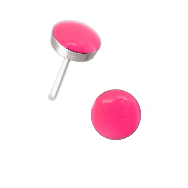 System75 Kolczyk Neon Hot Pink 7512-0628