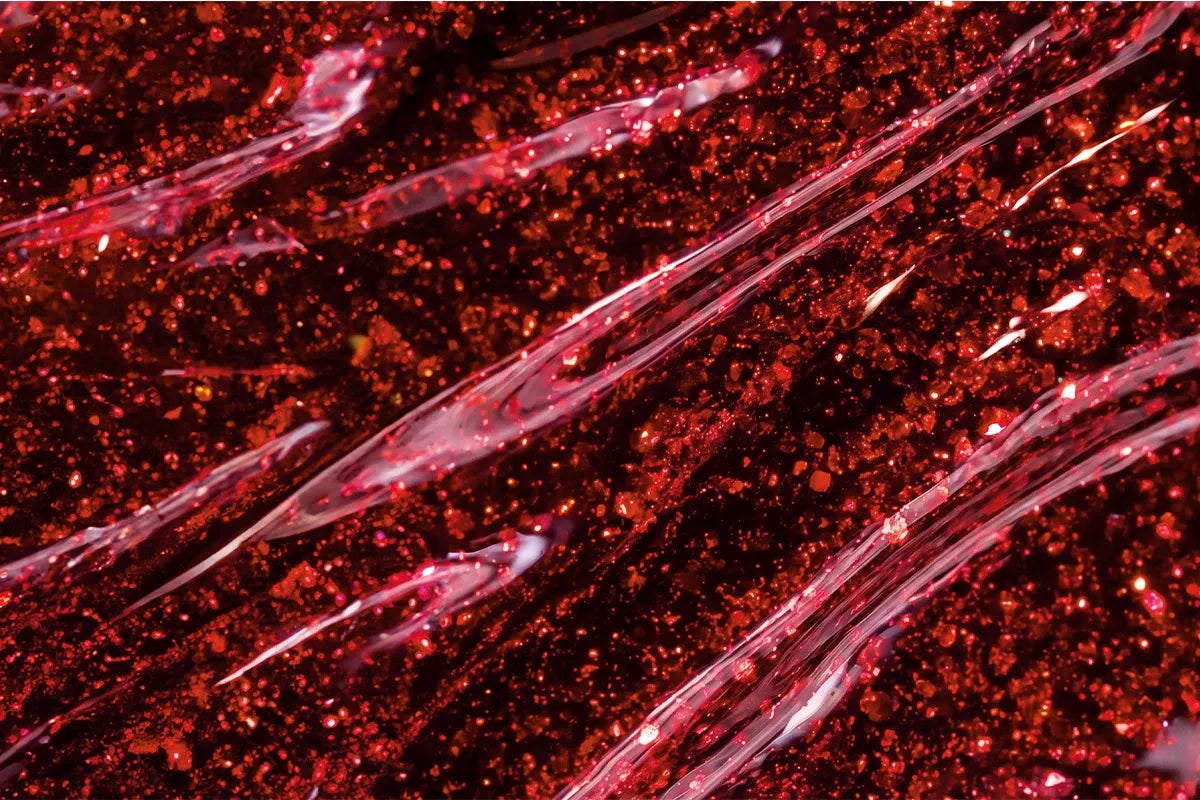 Victoria Vynn Lakier Hybrydowy 482 Red Marble Czerwony z Drobinkami 8 ml