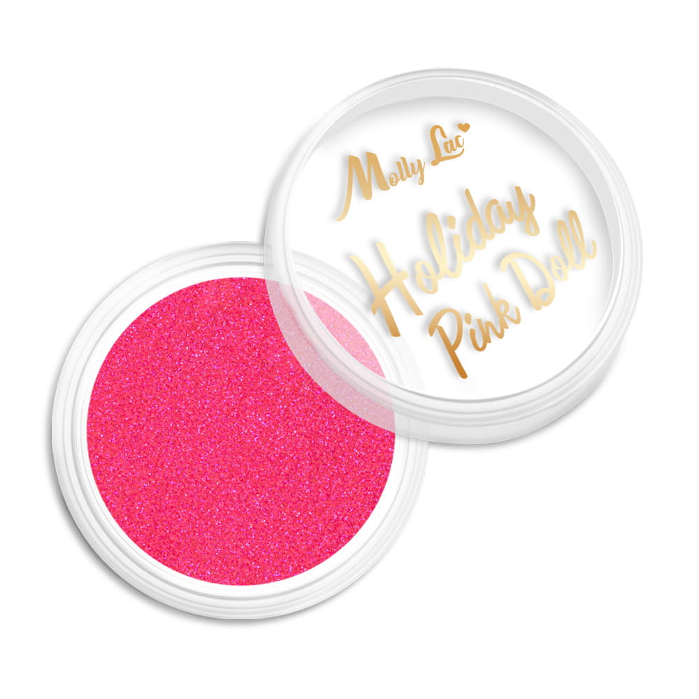 Mollylac Efekt Do Paznokci Holiday Pink Doll 1g Nr 5