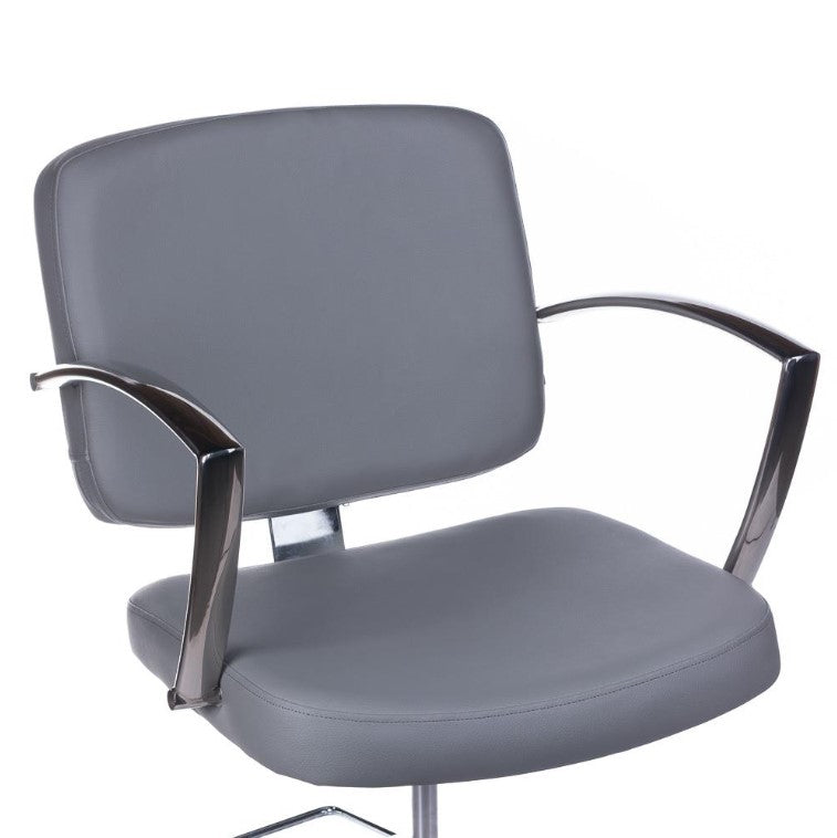 Fotel fryzjerski Dario jasno szary BH-8163