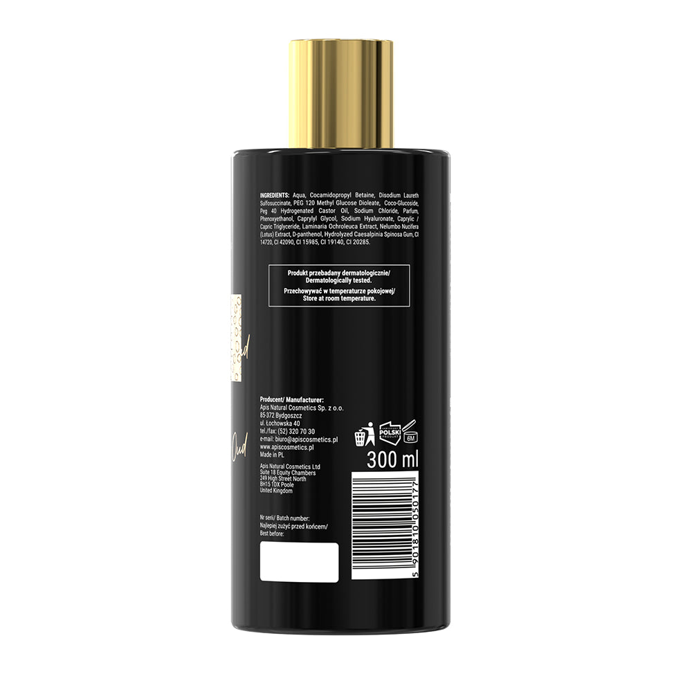 APIS Mystic Oud Nawilżający Żel Do Mycia Ciała 300ml
