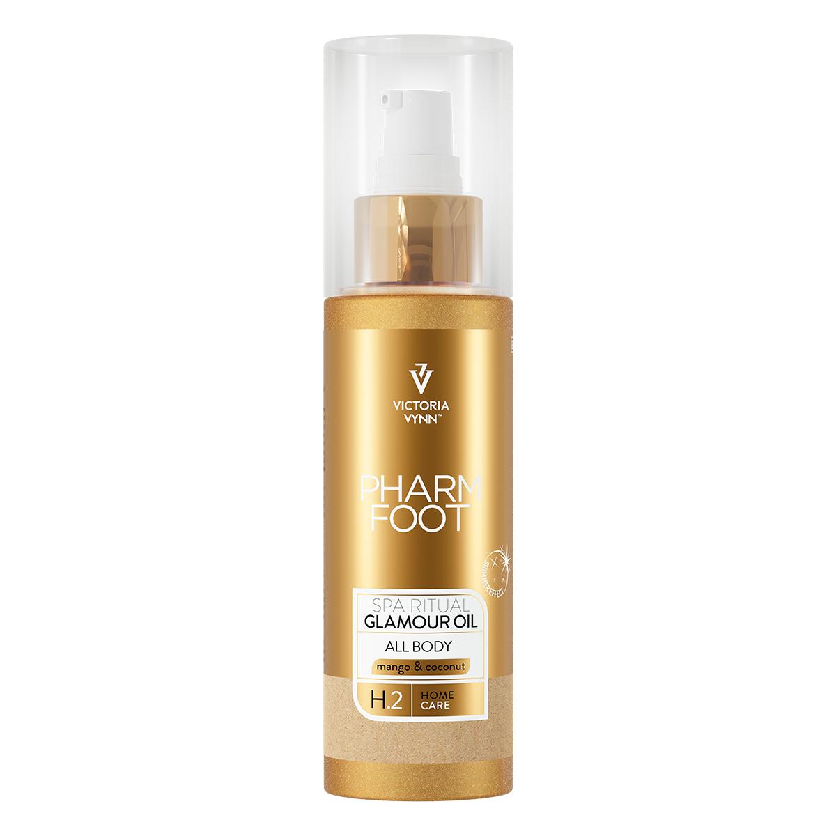 Spa Ritual Glamour Oil Suchy Olejek Z Drobinkami Złota Mango & Kokos 120 Ml