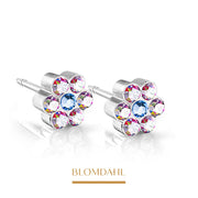 Blomdahl -  Kolczyk Daisy Rainbow/ Alexandrite 5 mm SFJ 2szt