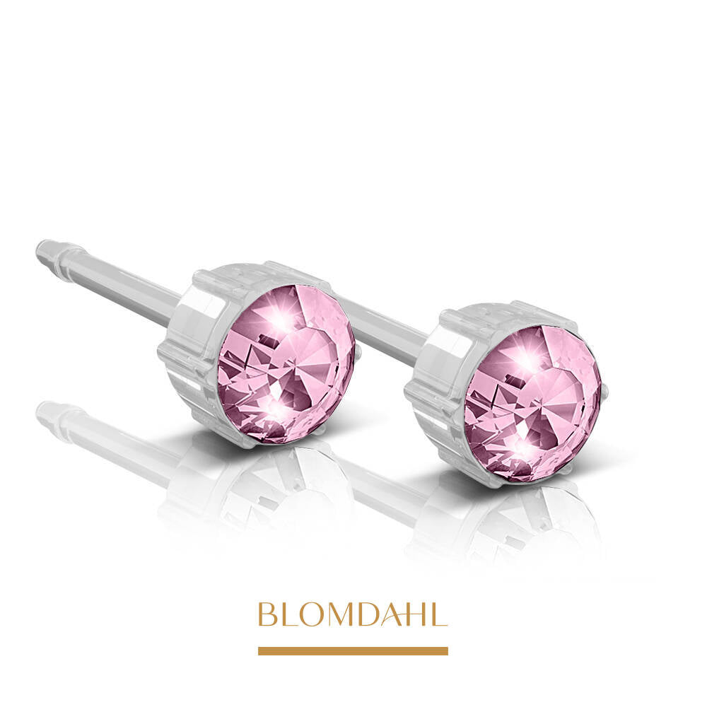 Blomdahl - Kolczyk Light Rose 4 mm SFJ