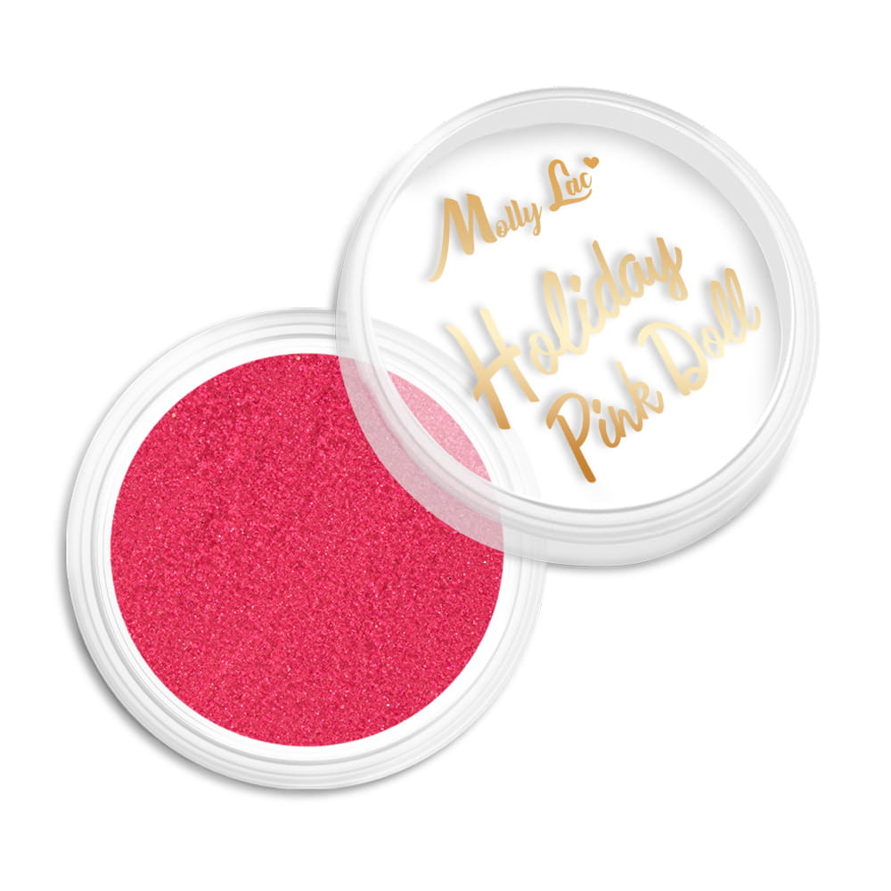 Mollylac Efekt Do Paznokci Holiday Pink Doll 1g Nr 6