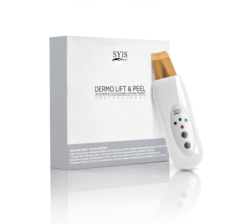 SYIS Urządz. Dermo Lif&amp;Amp;Peel Skin Scrubber Złota Szpatuła