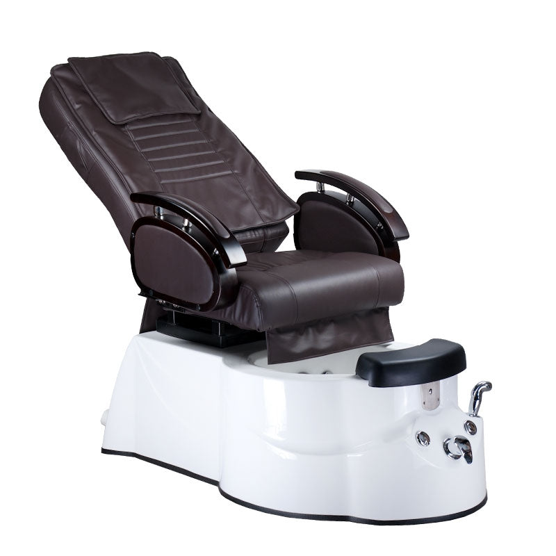 Fotel Pedicure Spa Br-3820d Brązowy