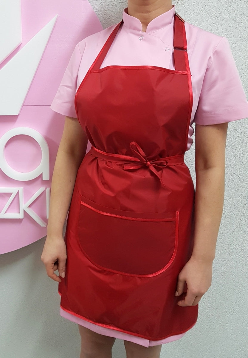 Rena Fartuszek Fryzjerski NR32 Krwista Czerwień
