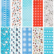 Folie Transferowe Christmas 10 sztuk po 100cm 12-04