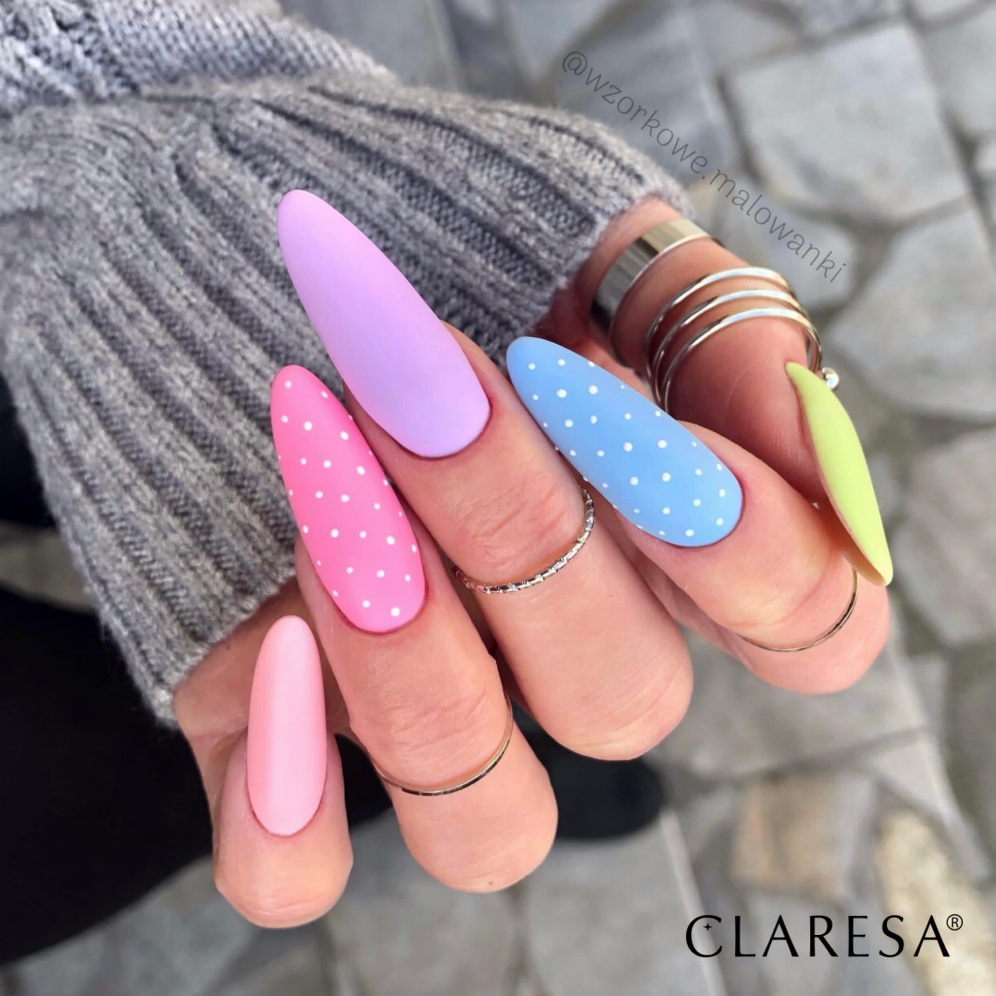 Claresa - Lakier hybrydowy LOLLIPOP 6 -5g